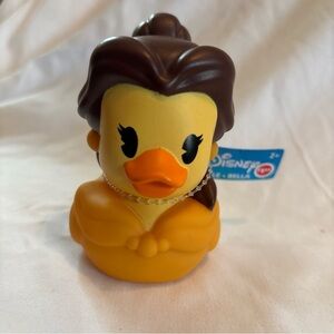 Disney Princess Belle Rubber Duck Collection 3" Jeep Duck Duckie Bath